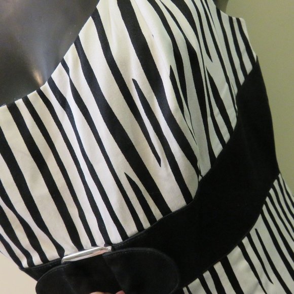 NINE WEST DRESS / SIZE 14 / COTT/SPANDEX / LINED - Picture 8 of 9